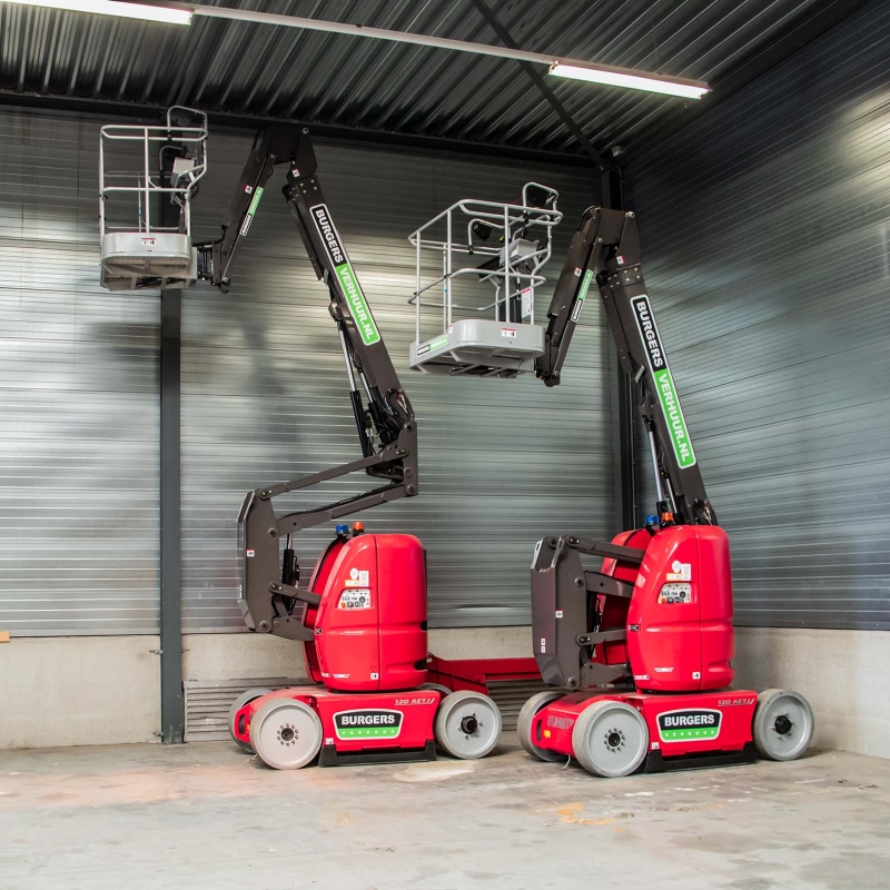 Kniktelescoophoogwerker (E) 12 meter