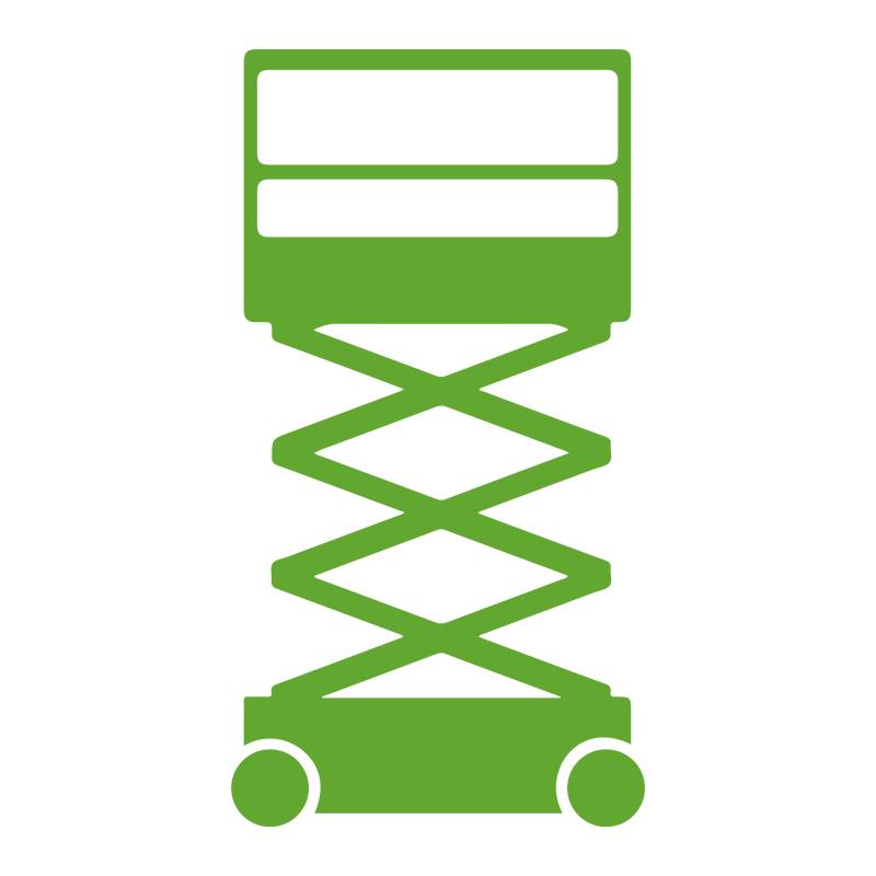 Schaarhoogwerker (E) micro 5,6 meter (0,76 mtr)