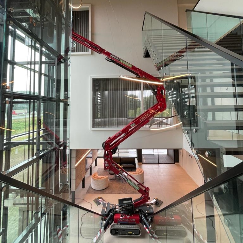 Spinhoogwerker 17 meter