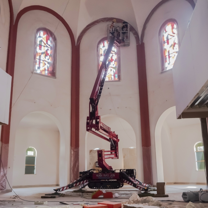 Spinhoogwerker 17 meter